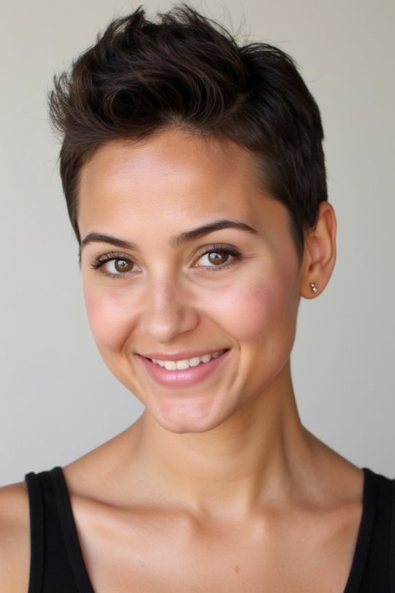 46+ Cute Short Haircuts for Short Hair Trending in 2025 90 bold short hair pompadour