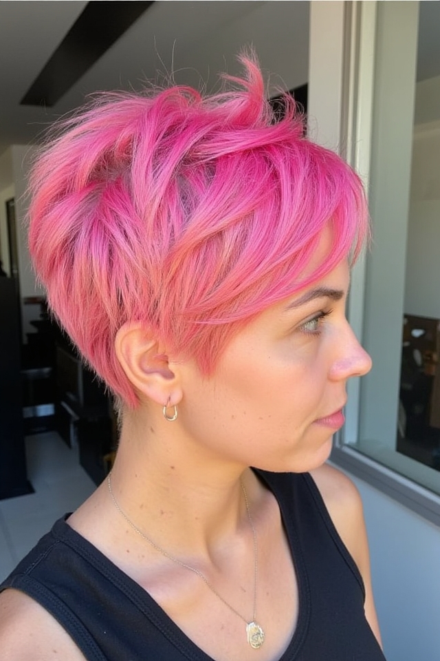 50+ Fantastic Short to Medium Layered Haircuts for That In-Between Length 2025 46 bold short layered undercut