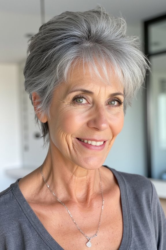 29+ Short Shaggy Haircuts Women In Their 60s Can Totally Pull Off in 2025 40 bold short shag undercut
