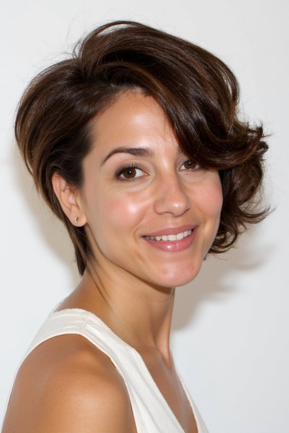 26+ Cutest Short Haircuts for Thick, Wavy Hair to Style More Easily in 2025 78 bold short wavy hairstyle