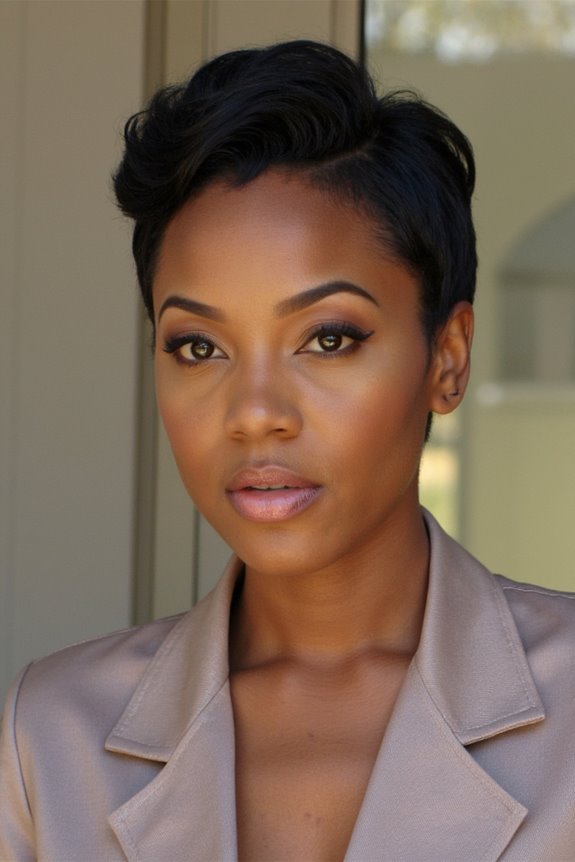 28+ Hottest Short Weave Hairstyles for Black Women in 2025 51 bold short weave elegance