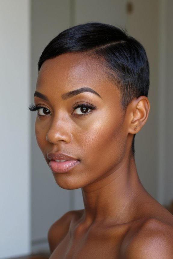 40+ Incredible Short Hairstyles for Black Women in 2025 58 bold sleek trendy hairstyle