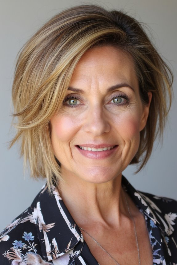 15+ Trendy Short Bob With Bangs Ideas Women Over 50 Are Loving in 2025 16 bold sophisticated asymmetrical bob