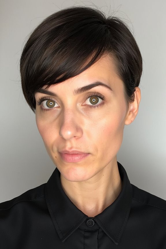 29+ Most Flattering Pixie Cuts for Oval Face Shapes in 2025 44 bold sophisticated short pixie