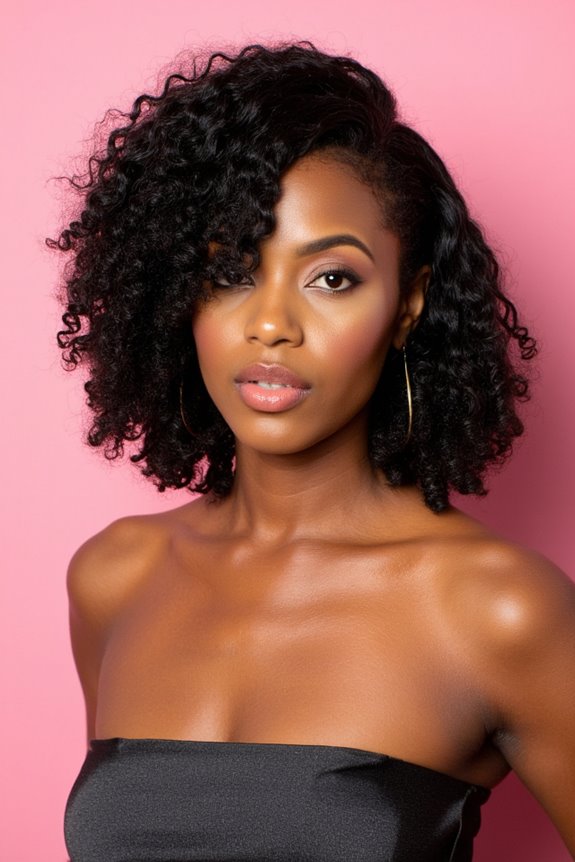 28+ Hottest Short Weave Hairstyles for Black Women in 2025 16 bold textured afro weaves