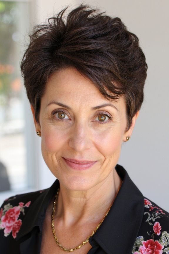49+ Best Short Hairstyles for Women Over 50 With Fine Hair in 2025 69 bold textured curly pixie