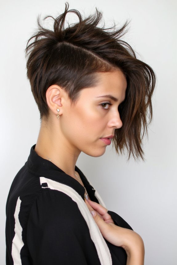 40+ Fantastic Short, Choppy Bob Haircuts for a Modern Look in 2025 32 bold textured edgy hairstyle