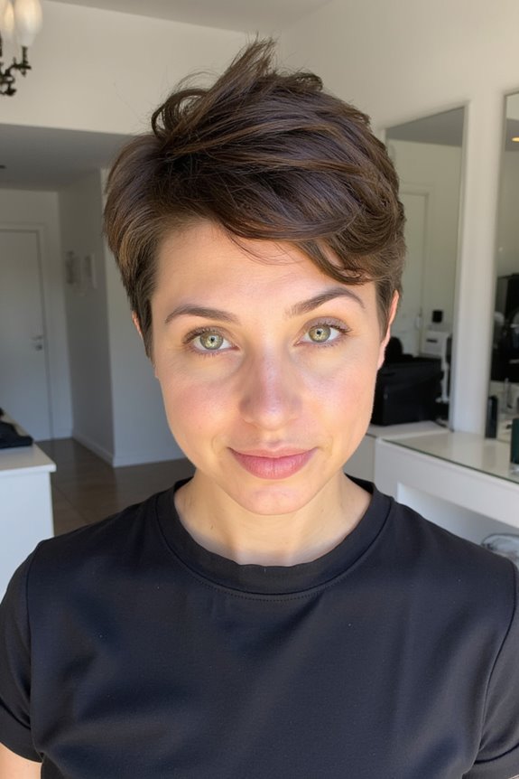 50+ Modern Short Choppy Haircuts Women Are Getting in 2025 2 bold textured pixie cut