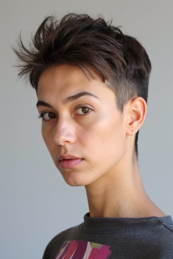 Shaggy Pixie Mullets Are Hot Right Now - Here Are 29+ Great Examples in 2025 30 bold textured pixie mullet