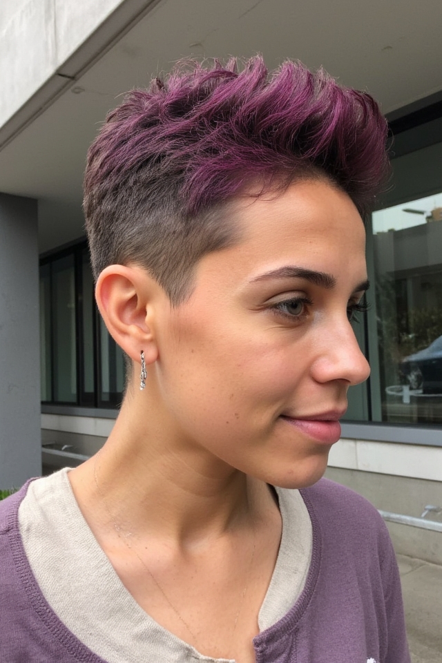 50+ Modern Shaggy Pixie Cut Ideas for 2025 136 bold textured pixie undercut