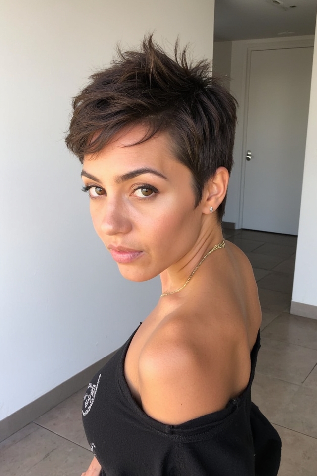 50+ Modern Shaggy Pixie Cut Ideas for 2025 122 bold textured shaggy pixie