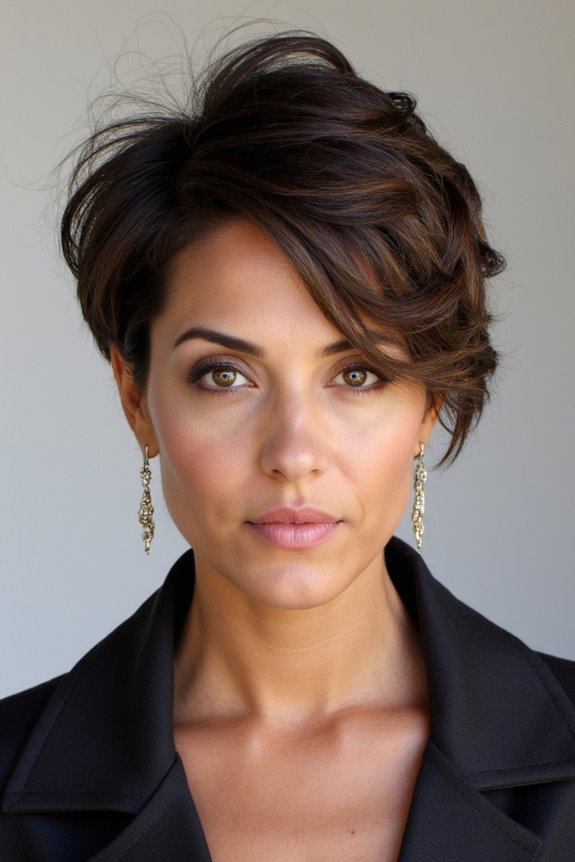 34+ Edgy Pixie Cuts for Women of All Ages and Hair Textures in 2025 11 bold textured wavy pixie