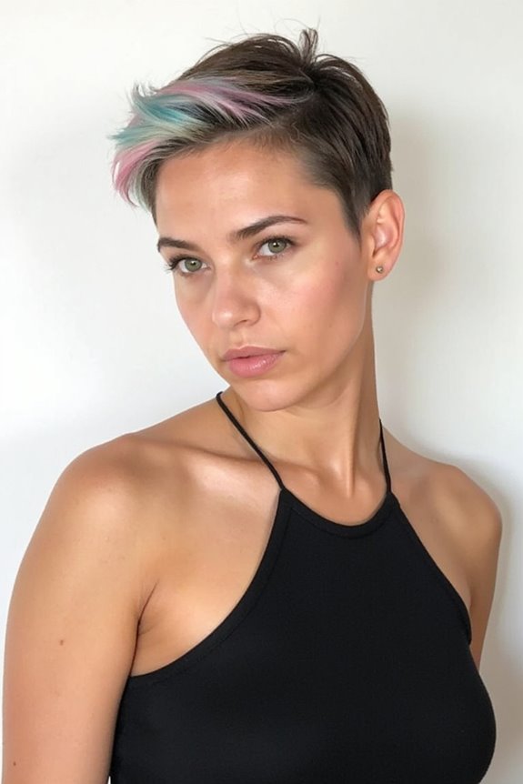 50+ Types of Undercut Pixie Cuts & How to Rock It Best in 2025 115 bold two tone pixie cut