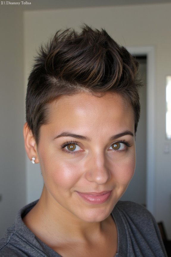 15+ Chic Pixie Cuts That Complement Chubby Faces for 2025 16 bold undercut pixie styles