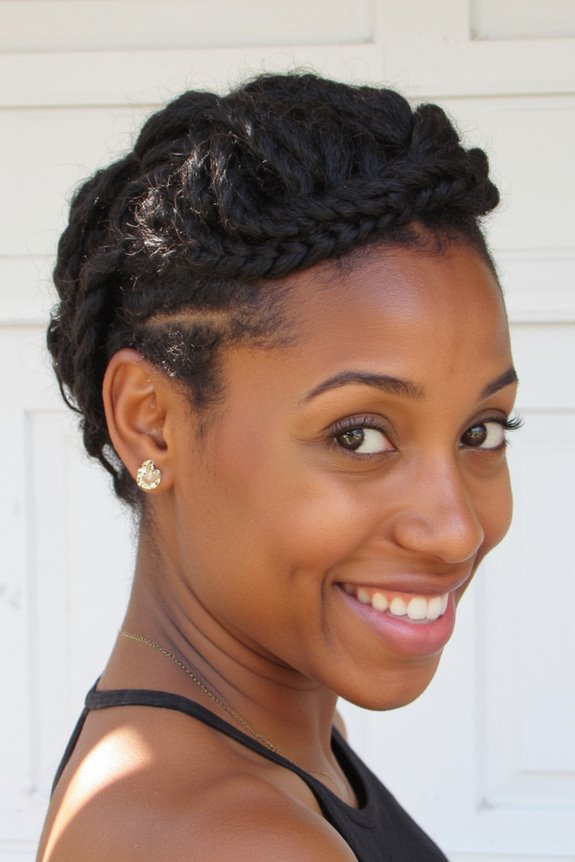 34+ Cutest Braids for Short Hair in 2025 96 braided twists for short hair