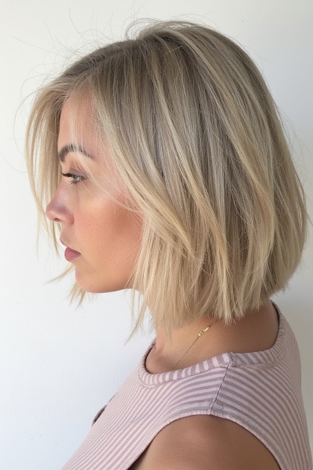 50+ Trendiest Short Blonde Bob Ideas Right Now 2025 130 bright ash blonde bob layers