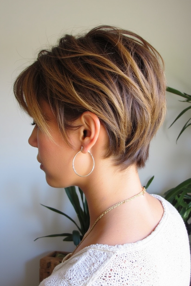 50+ Bixie Haircut Examples Trending Right Now 15 caramel highlights enhance bixie