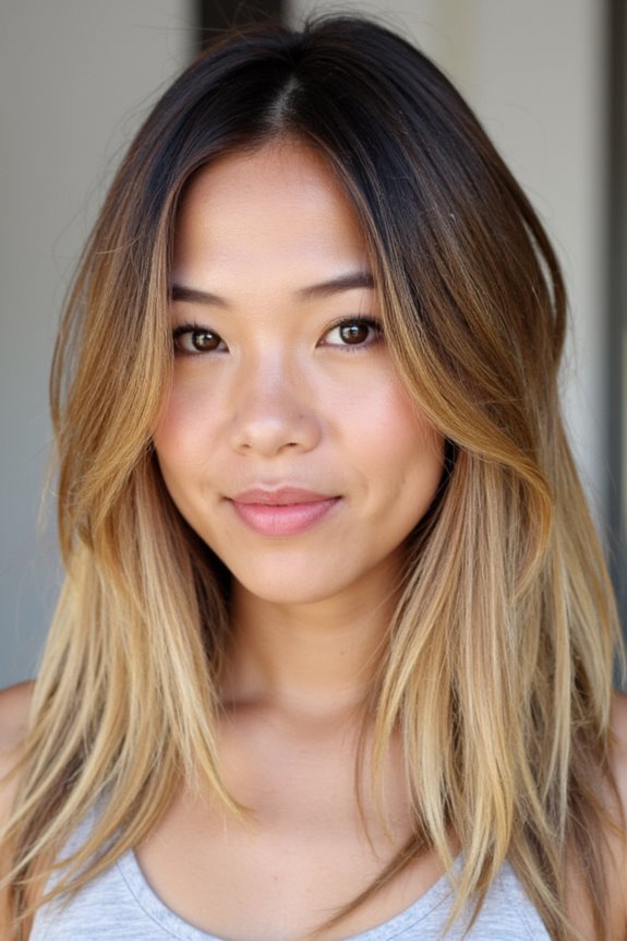 Top 40+ Short, Ombre Hair Color Ideas Trending Now in 2025 127 champagne blonde ombre elegance