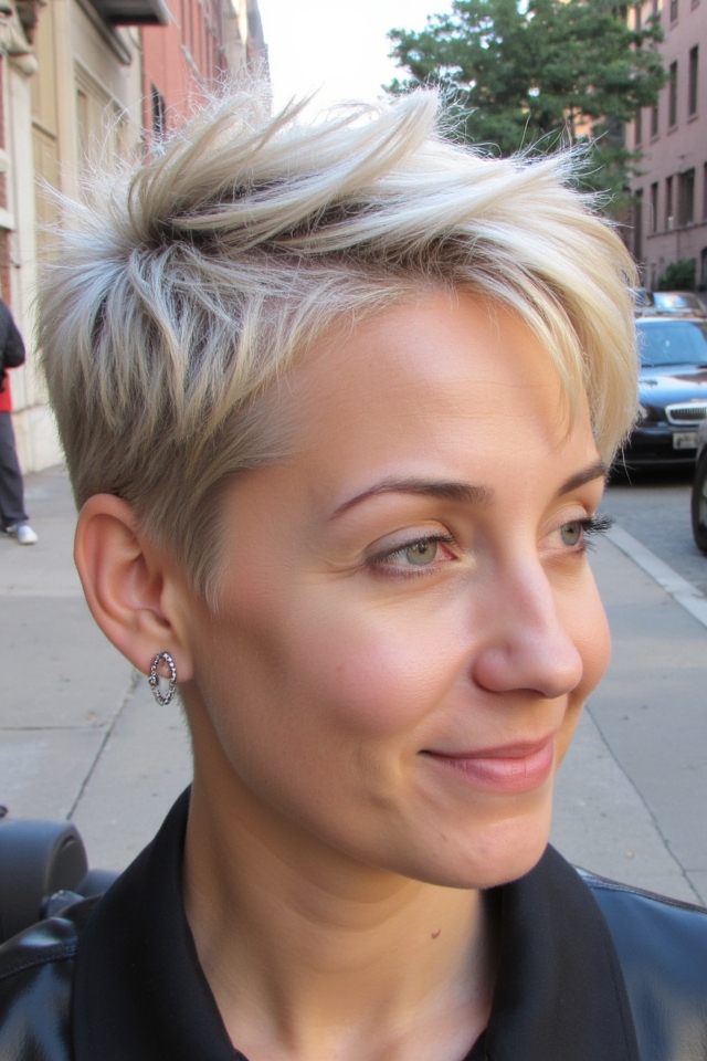 50+ Bixie Haircut Examples Trending Right Now 59 chic ash blonde bixie