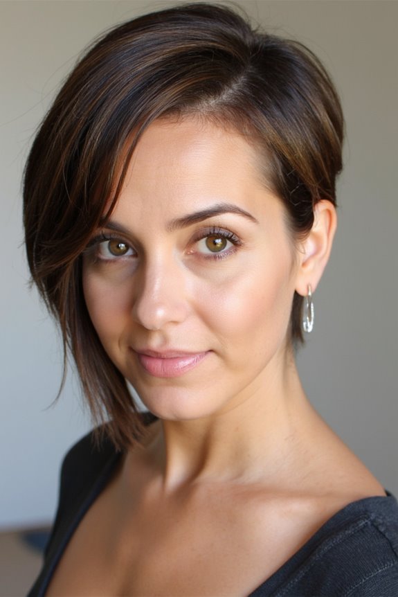 21+ Flattering Short Haircut Ideas for Full Faces to Look Thinner in 2025 43 chic asymmetrical short hairstyles