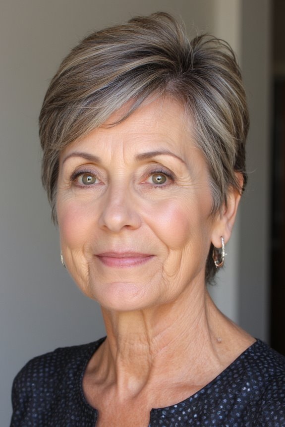 25+ Incredible "Short" Shag Haircuts for Older Women in 2025 17 chic asymmetrical short shag