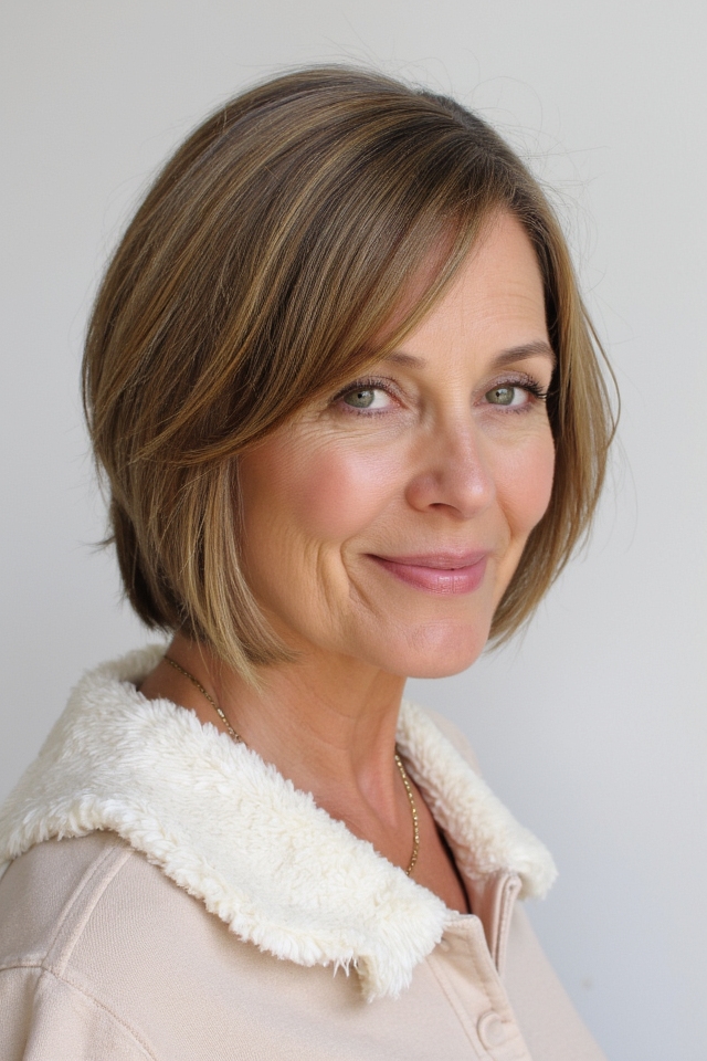 42+ Classic Short Bob Haircuts for Ladies Over 60 Who Want a Youthful Style in 2025 81 chic beveled bob hairstyle