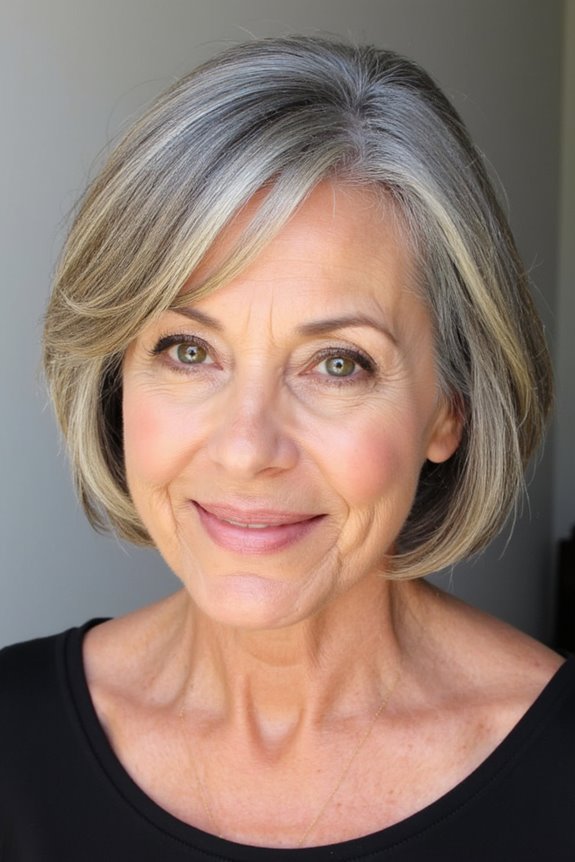 41+ Easy and Stylish Short Bobs With Bangs for Women Over 60 in 2025 65 chic blunt bob hairstyle