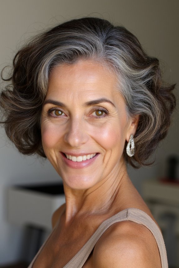 31+ Stylish Short, Curly Hairstyles for Older Women in 2025 62 chic curly bob hairstyle