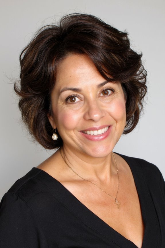 15+ Flattering Short Stacked Bob Haircuts Women Over 50 Will Love in 2025 16 chic curly stacked bob
