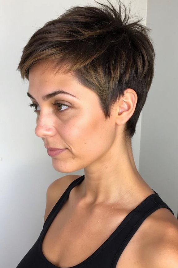 Top 40+ Short, Ombre Hair Color Ideas Trending Now in 2025 143 chic dark caramel ombre