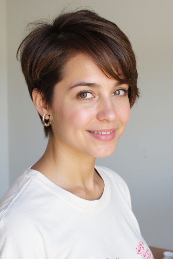 29 Ways You Can Get an Ear-Length Haircut and Still Look Cute in 2025 21 chic ear length pixie bob
