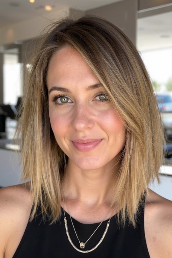 Top 40+ Short, Ombre Hair Color Ideas Trending Now in 2025 135 chic light brown blonde ombre