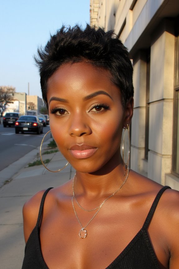 28+ Hottest Short Weave Hairstyles for Black Women in 2025 2 chic low maintenance pixie weave