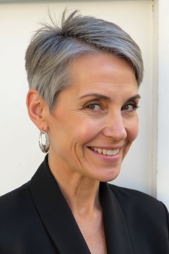 43+ Trendiest Pixie Haircuts for Women Over 50 in 2025 98 chic pixie cut fade