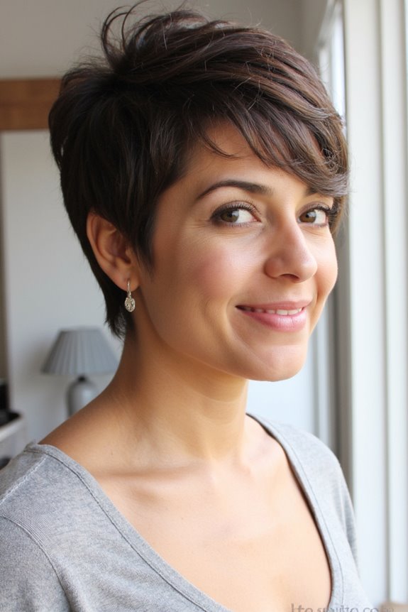 26+ Cutest Short Haircuts for Thick, Wavy Hair to Style More Easily in 2025 2 chic pixie cut for waves