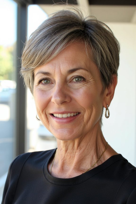 49+ Best Short Hairstyles for Women Over 50 With Fine Hair in 2025 36 chic pixie cut style