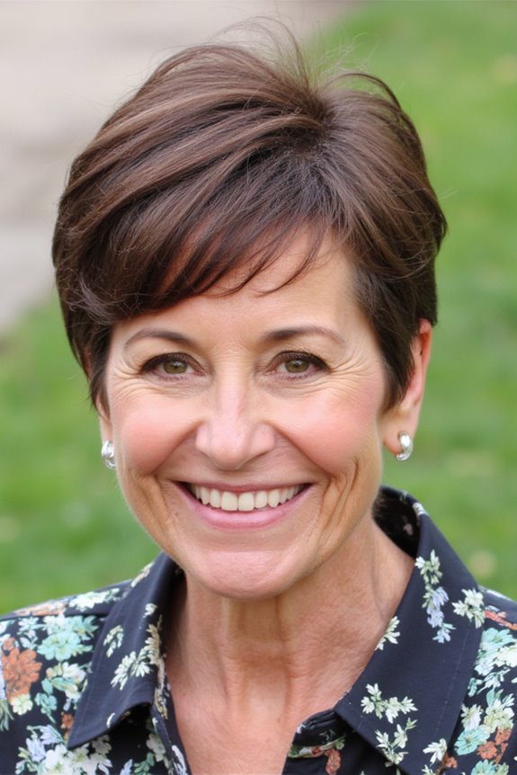 43+ Trendiest Pixie Haircuts for Women Over 50 in 2025 125 chic pixie with volume