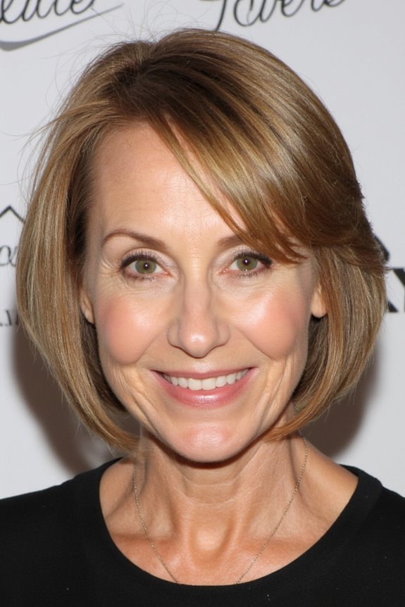 41+ Easy and Stylish Short Bobs With Bangs for Women Over 60 in 2025 148 chic rounded bob hairstyle