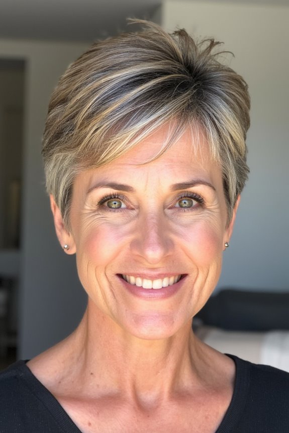 29+ Short Shaggy Haircuts Women In Their 60s Can Totally Pull Off in 2025 41 chic shaggy pixie haircut