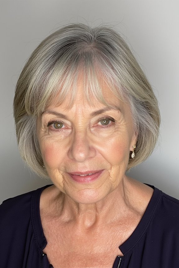 41+ Easy and Stylish Short Bobs With Bangs for Women Over 60 in 2025 77 chic short bob hairstyle