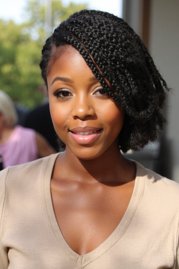 22+ Best Short Box Braids You Have to See in 2025 82 chic short box braids