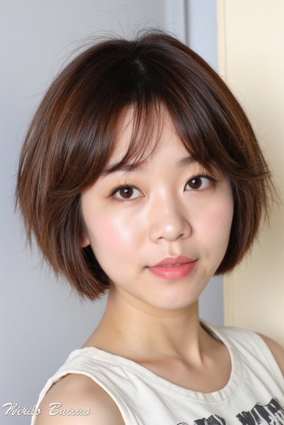 The Top 18+ Short Haircuts For Asian Girls Trending in 2025 43 chic short hair bangs
