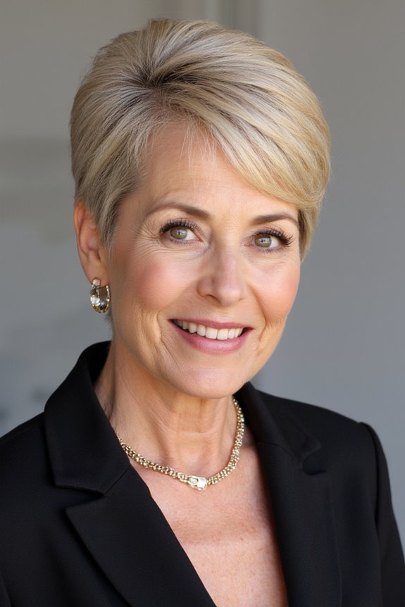 30+ Trendy Short Haircuts for Older Women With Fine Hair to Boost Volume in 2025 92 chic soft layered pixie