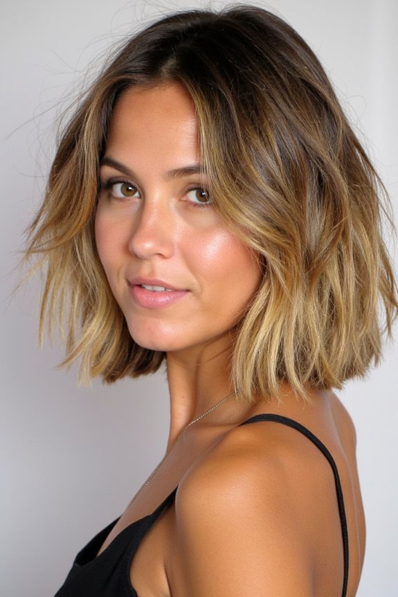 Gorgeous Beach Waves for Short Hair: 22+ Examples to Copy in 2025 2 chic tousled bob hairstyle