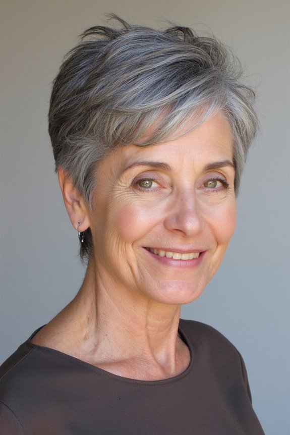 29+ Short Shaggy Haircuts Women In Their 60s Can Totally Pull Off in 2025 3 chic tousled layered pixie