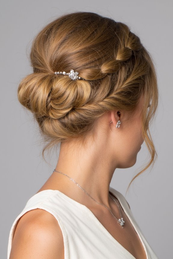 1 Prom Hairstyle for Short Hair Is Here (+35 More) in 2025 21 chic twisted half updo hairstyle