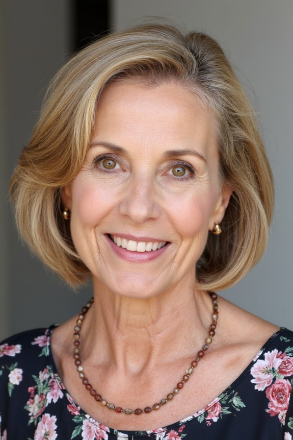30+ Trendy Short Haircuts for Older Women With Fine Hair to Boost Volume in 2025 10 chin length bob with volume
