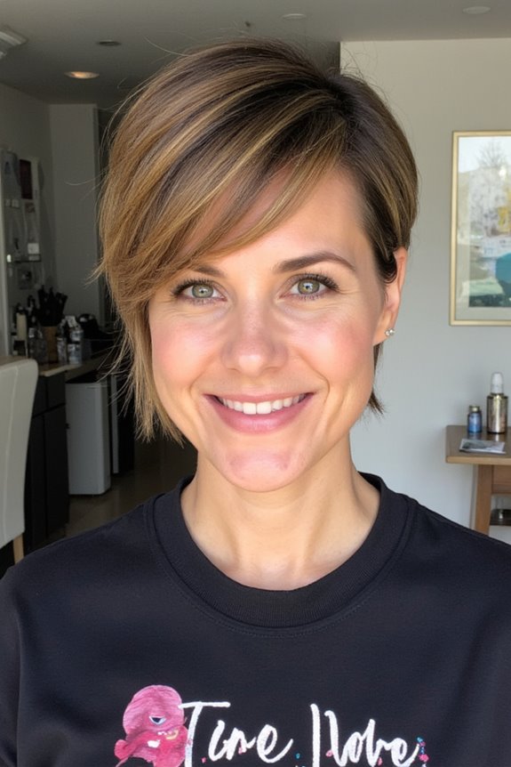 Chin-Length Haircuts in 2025 Are In! 45+ Irresistible Ways to Get It 38 chin length pixie bob hybrid