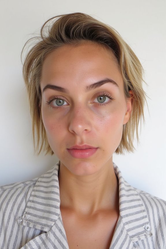 Chin-Length Haircuts in 2025 Are In! 45+ Irresistible Ways to Get It 46 chin length undercut hair style