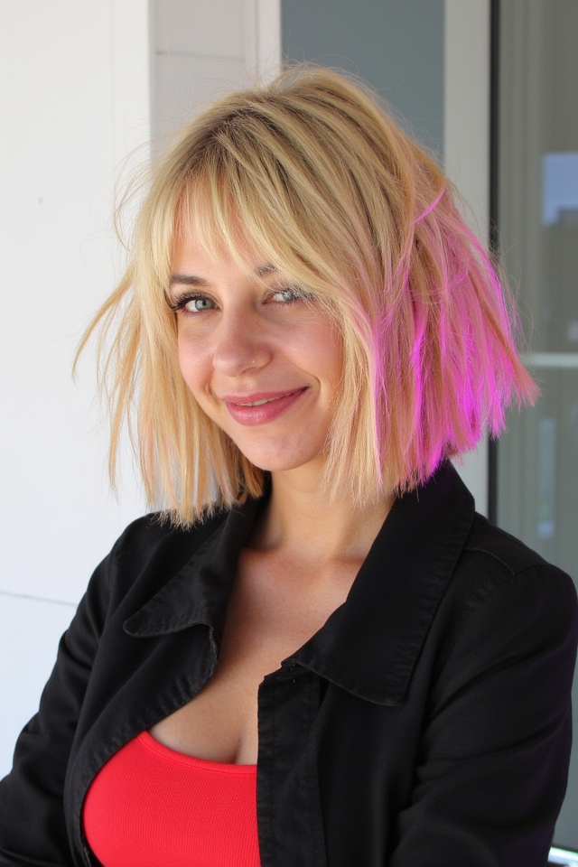 50+ Trendiest Short Blonde Bob Ideas Right Now 2025 93 choppy blonde bob accents